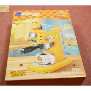 Pantasy Garfield Family Garfield Coffee Maker Buildable Brick Block Set 86812 #